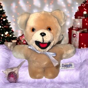 VTG Snuggle Bear Fabric Softener Plush Doll Promotional Advertising Russ Berrie